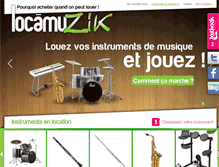 Tablet Screenshot of locamuzik.com